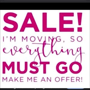 Moving Sale